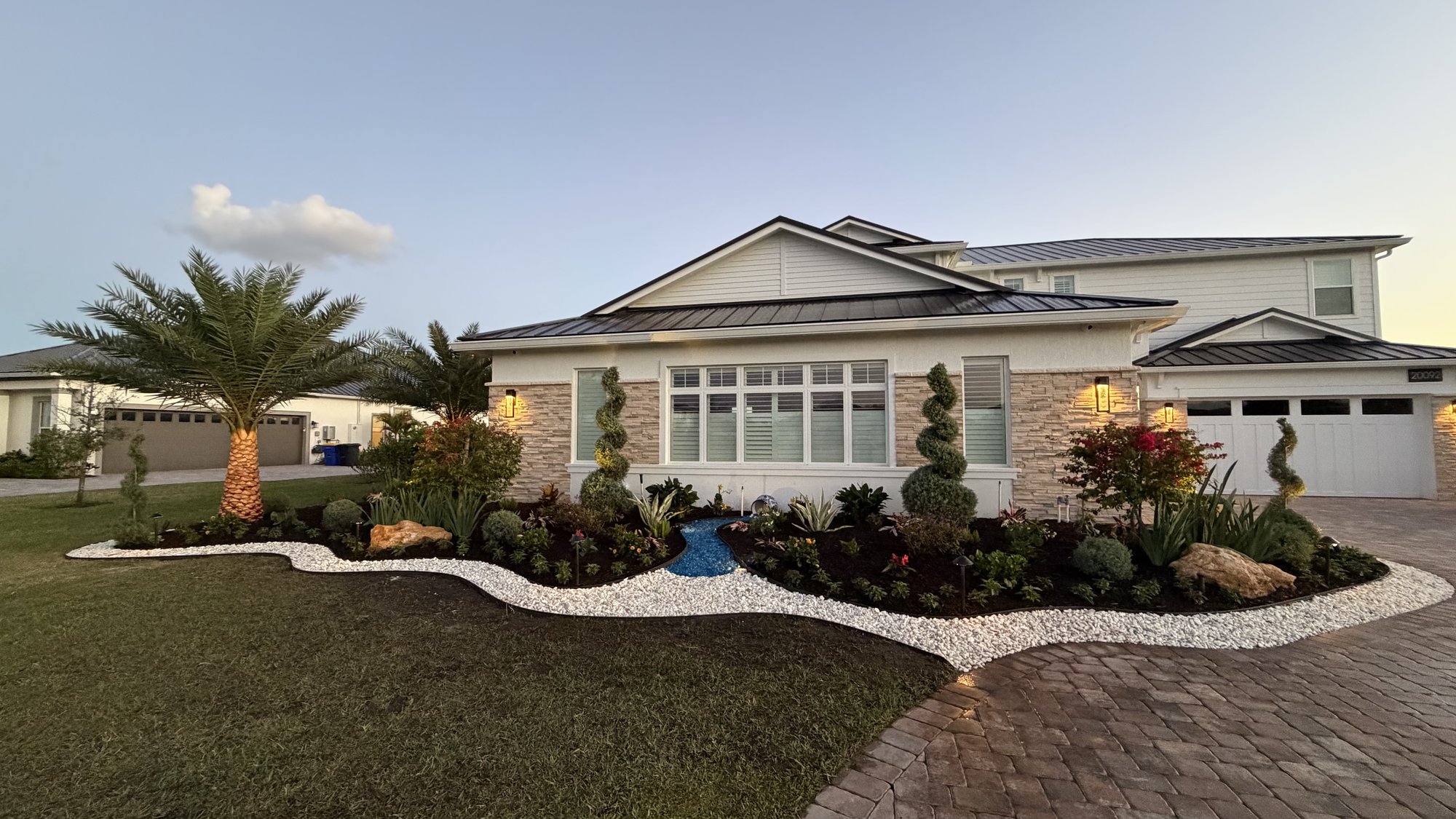 Premium landscape installation by JJ Landscape Service