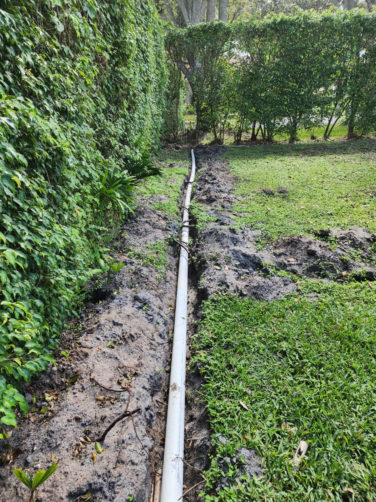 Irrigation valve manifold installation